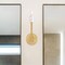 Designers Fountain Star Dust 5.25 in. 1-Light Brushed Gold Wall Sconce Light with Natural Marble Accent for Bathrooms D304C-WS-BG - alternate 2